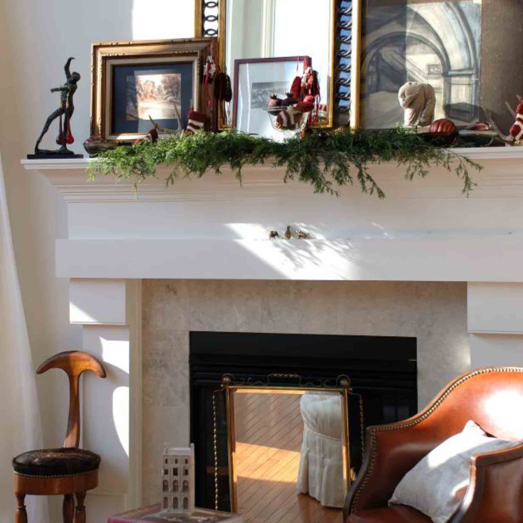transform fireplace into focal point for family moments with pillows and blankets