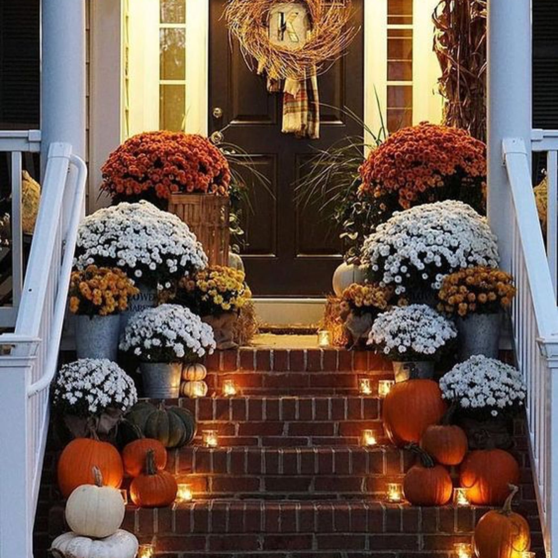 transform your entryway into an enchanting walkway with softly glowing