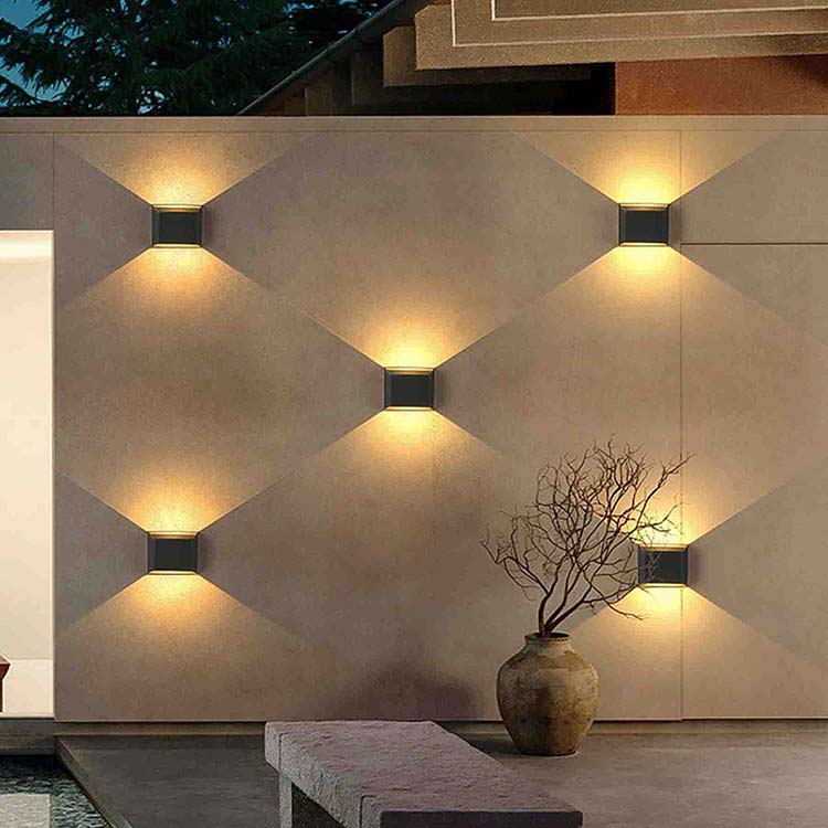 utilizing multiple diffused wall lights ensures uniform distribution of light