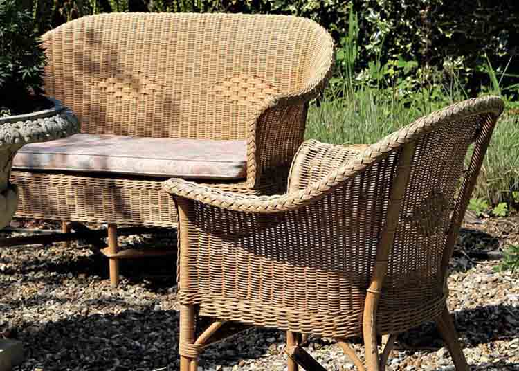 wicker has been used in furniture production since ancient times