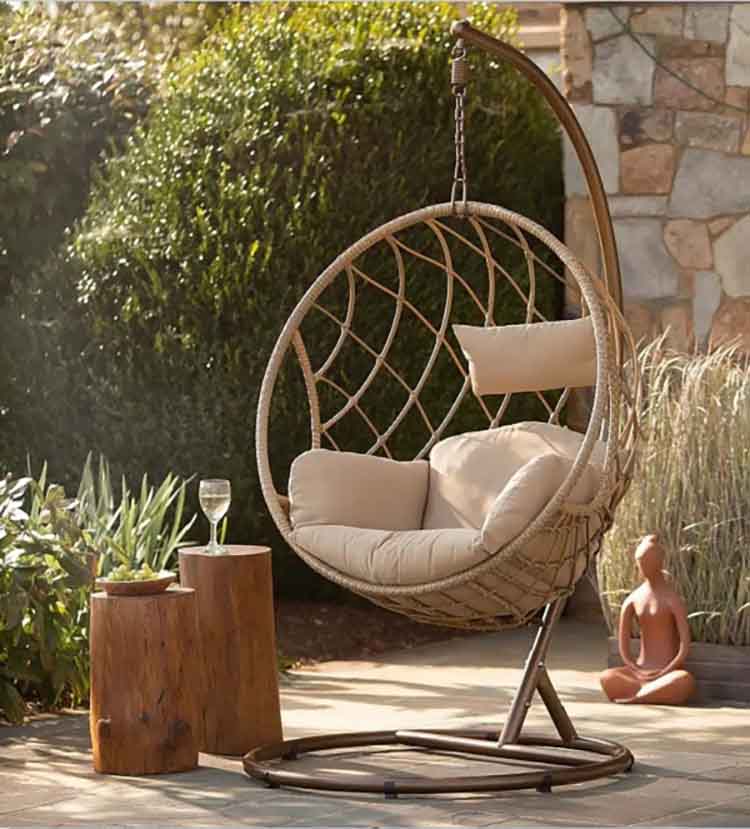 wicker Hanging Chairs will bring your space more elegant and beautiful