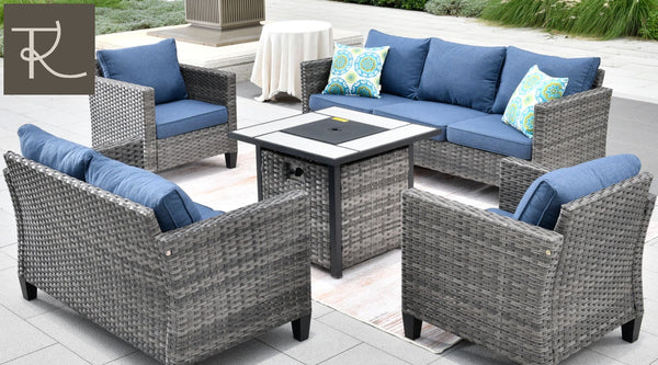 you need to evaluate the space including size and layout before choosing rattan furniture for the terrace