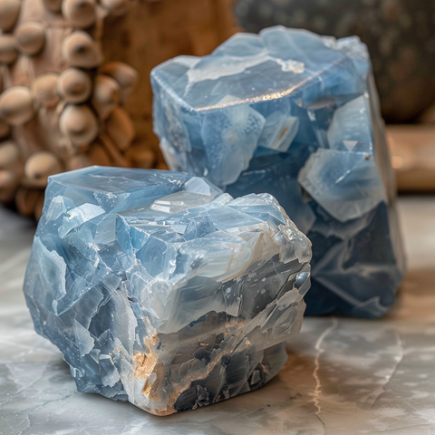 Calcite bleue lithothérapie