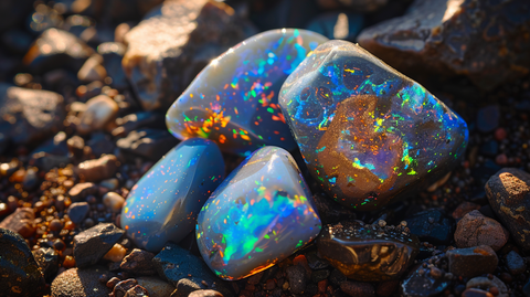 propriétés de l'Opale boulder