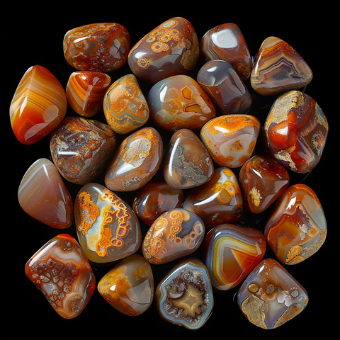 Agate de feu lithothérapie