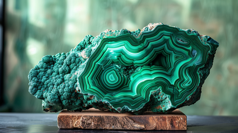 Malachite lithothérapie