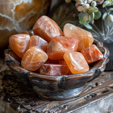 Calcite rouge lithothérapie