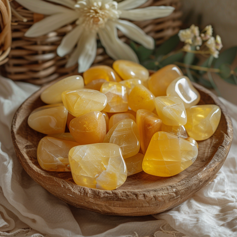 propriétés de la Calcite jaune