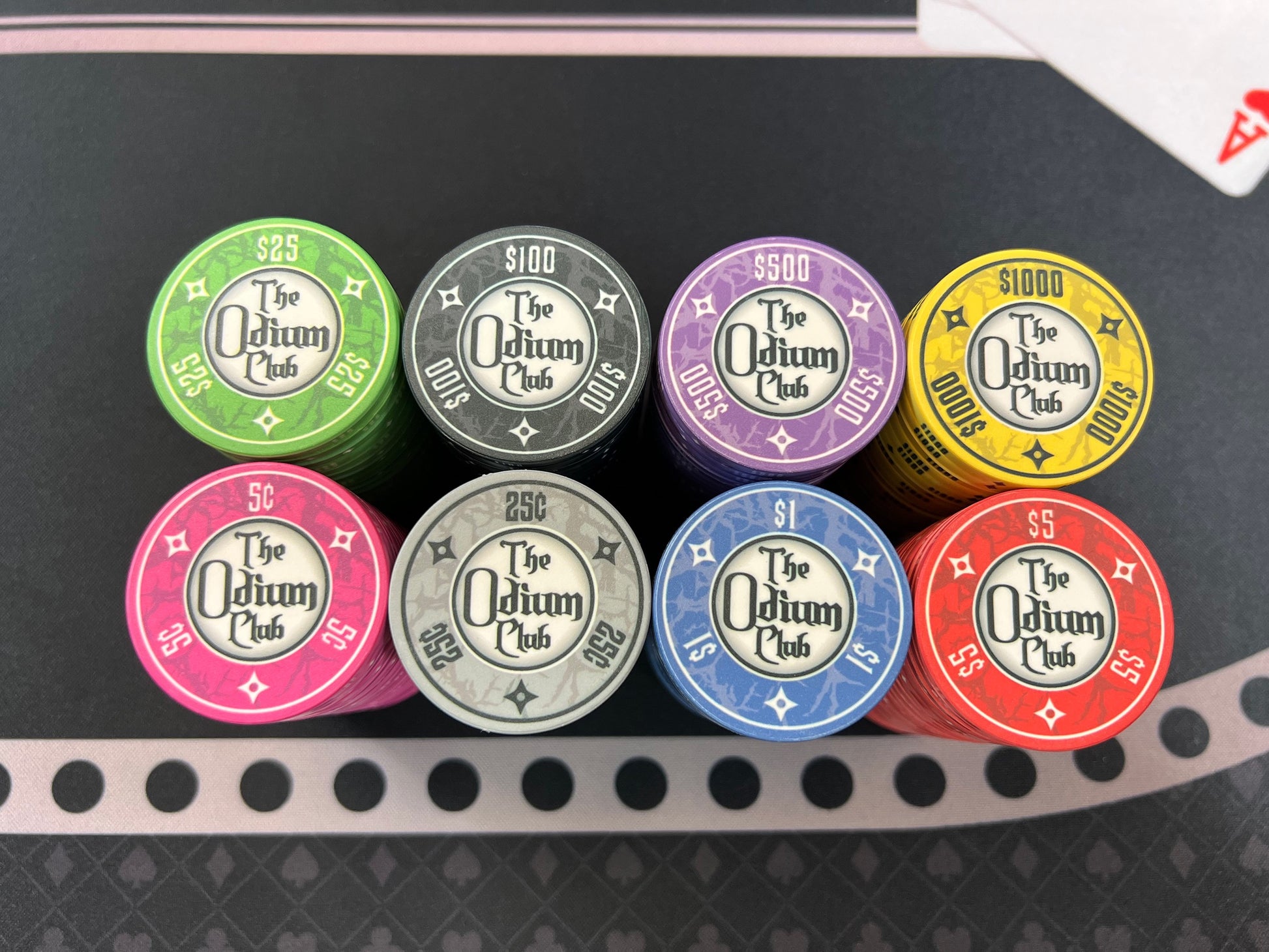 Heel boos Correspondentie Ontoegankelijk Odium Club Poker Chips [39mm] – AuroraPokerGear