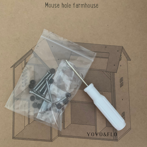 Maileg Mouse Hole Farmhouse Assembly