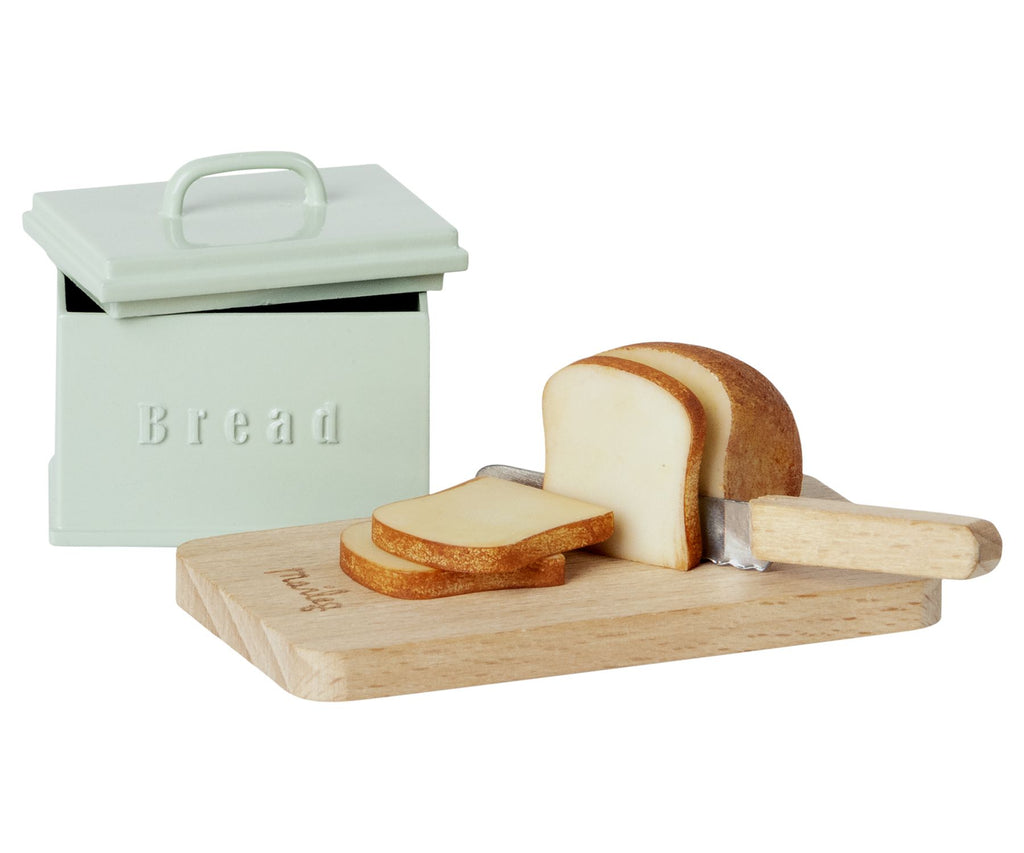 Maileg - Set de cuisine miniature - Hauteur, taille : H : 8 cm - L : 9,5 cm  - l : 5 cm