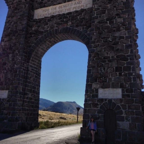 Hannah Jaicks Research Outdoor Adventures Yellowstone Roosevelt Arch