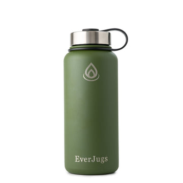 32 oz. Wide-Mouth Water Bottle with Straw Lid