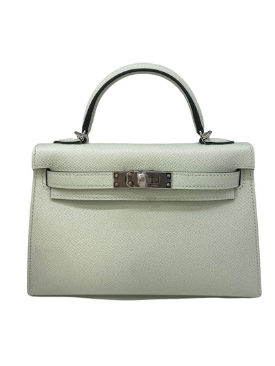 Hermes Mini Kelly Etoupe PHW – PH Luxury Consignment