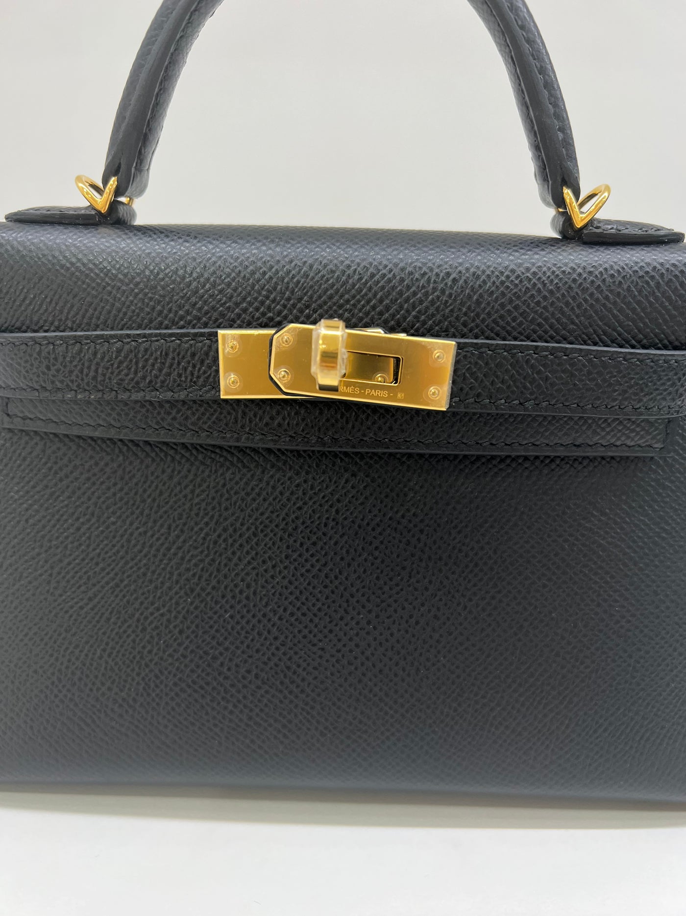 Hermes Mini Kelly Black GHW 2023 – PH Luxury Consignment