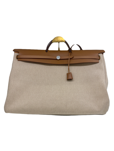Goyard Aligre Bag Raffia Net with Taupe Goyardine Palladium Hardware –  Madison Avenue Couture