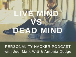 In this episode Joel and Antonia talk about how to develop a live mindset for personal growth. #podcast