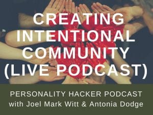 In this episode Joel and Antonia host our first live podcast from Arden, Delaware talking about building intentional community that supports personal growth. #podcast #community