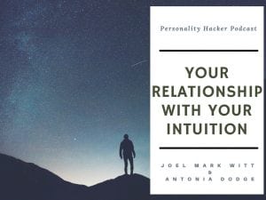In this episode, Joel and Antonia talk about intuition and how all of us use it in our personality. They discuss the degree to which intuition shows up for you and how to honor it in your life. #podcast #intuition #intuitiveawakening #mbti
