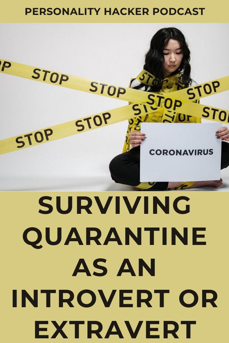  In this episode Joel and Antonia talk about how introverts and extraverts deal with the COVID-19 quarantine brought on by the 2020 #coronavirus. #COVID-19 #introvert #extravert