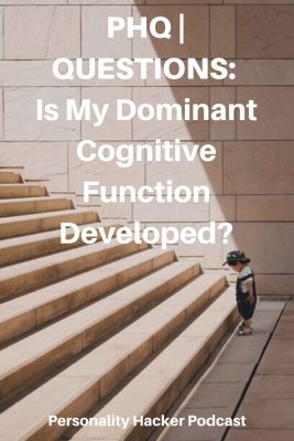 Is My Dominant Cognitive Function Developed? #myersbriggs #cognitivefunctions