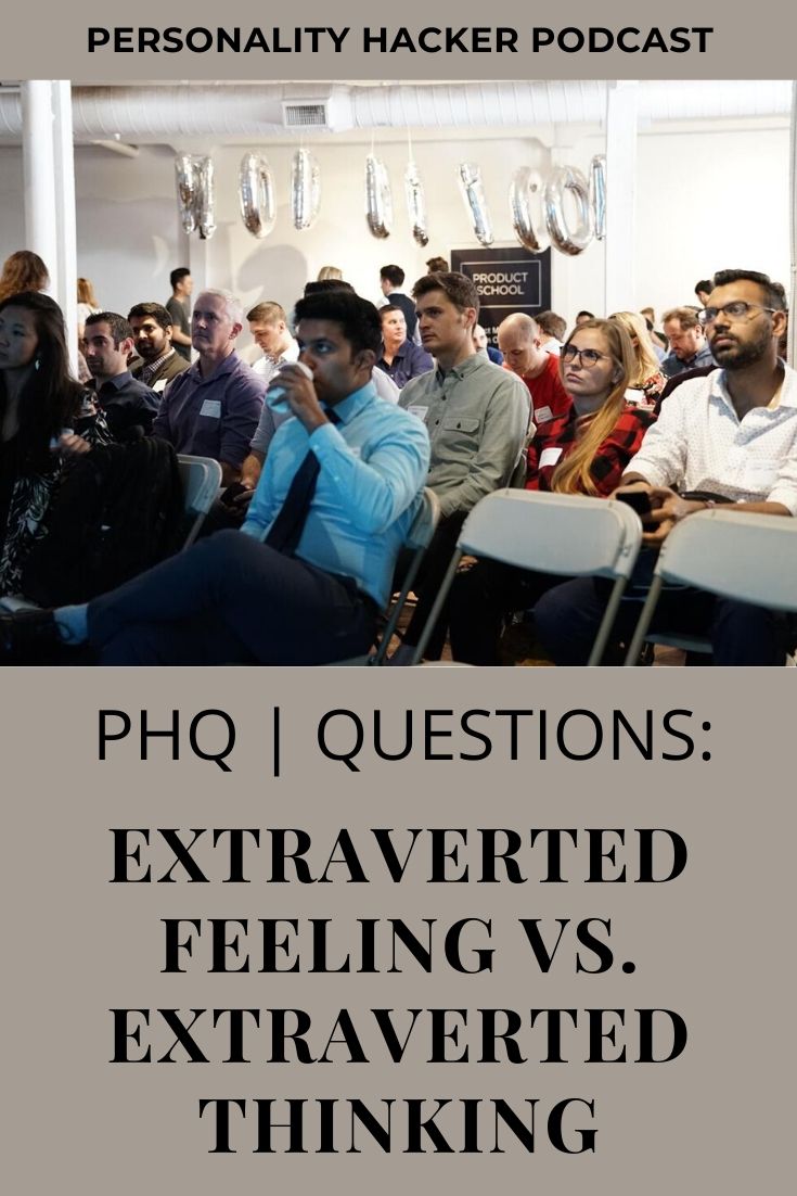 In this episode, Joel and Antonia talk about the difference between Extraverted Feeling ("Harmony") and Extraverted Thinking ("Effectiveness"). #extravertedthinking #extravertedfeeling