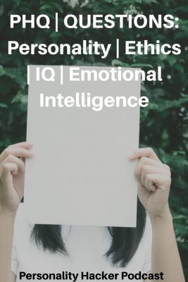 In this episode Joel and Antonia answer a question about personality types – ethics – IQ – and Emotional Intelligence. #IQ #EQ #ethics