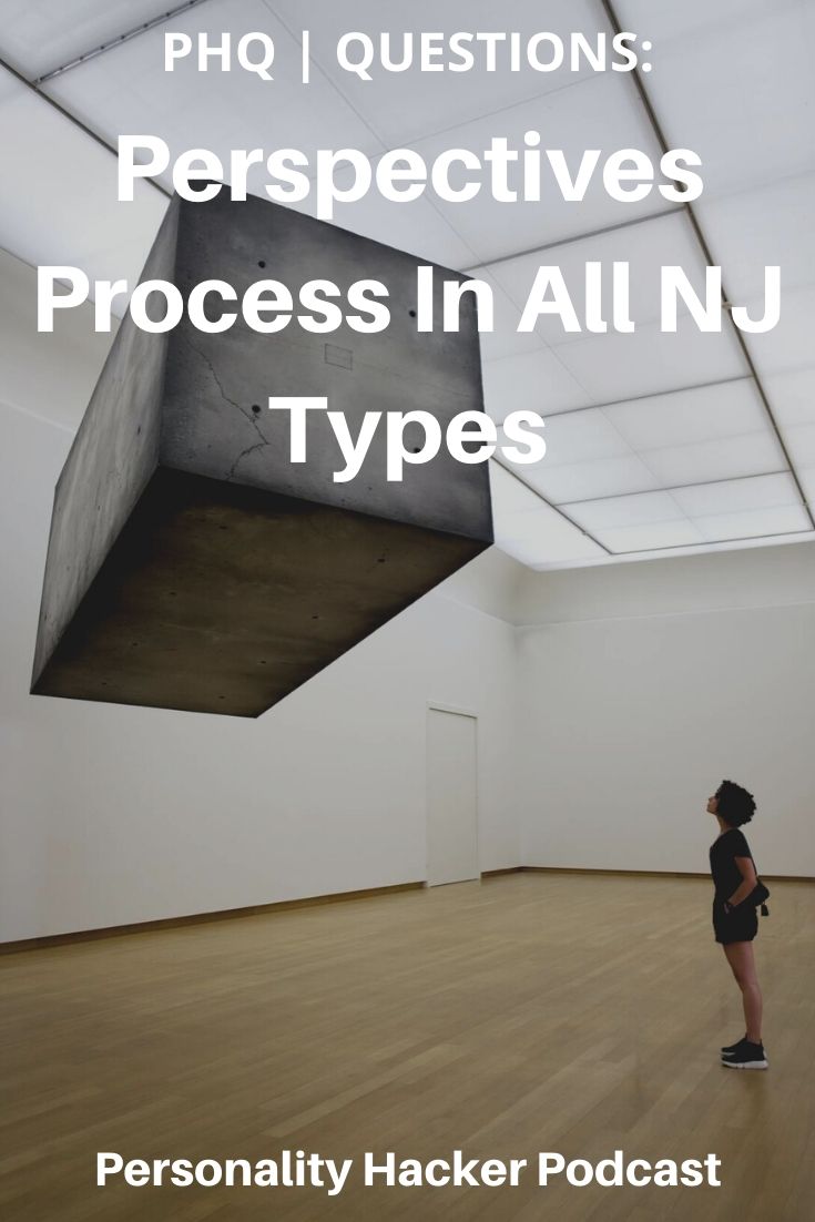 In this episode, Joel and Antonia answer a question from a listener about how the Perspectives (Ni) process shows up in all the NJ types. #INFJ #INTJ #ENFJ #ENTJ #myersbriggs