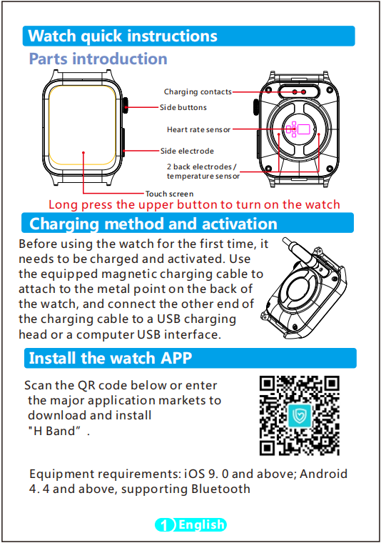 ECG smartwatch