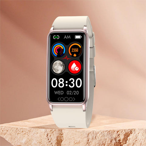smartwatch with ecg and blood pressure
