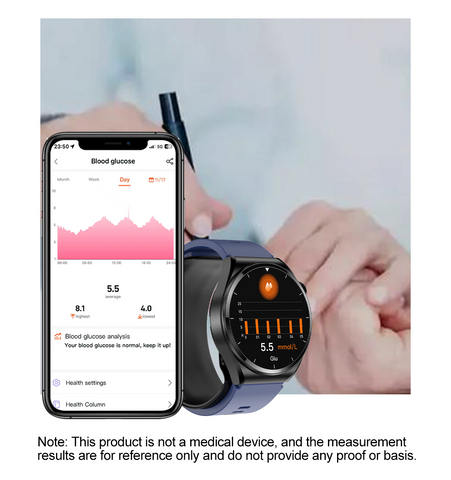 blood sugar smart watch