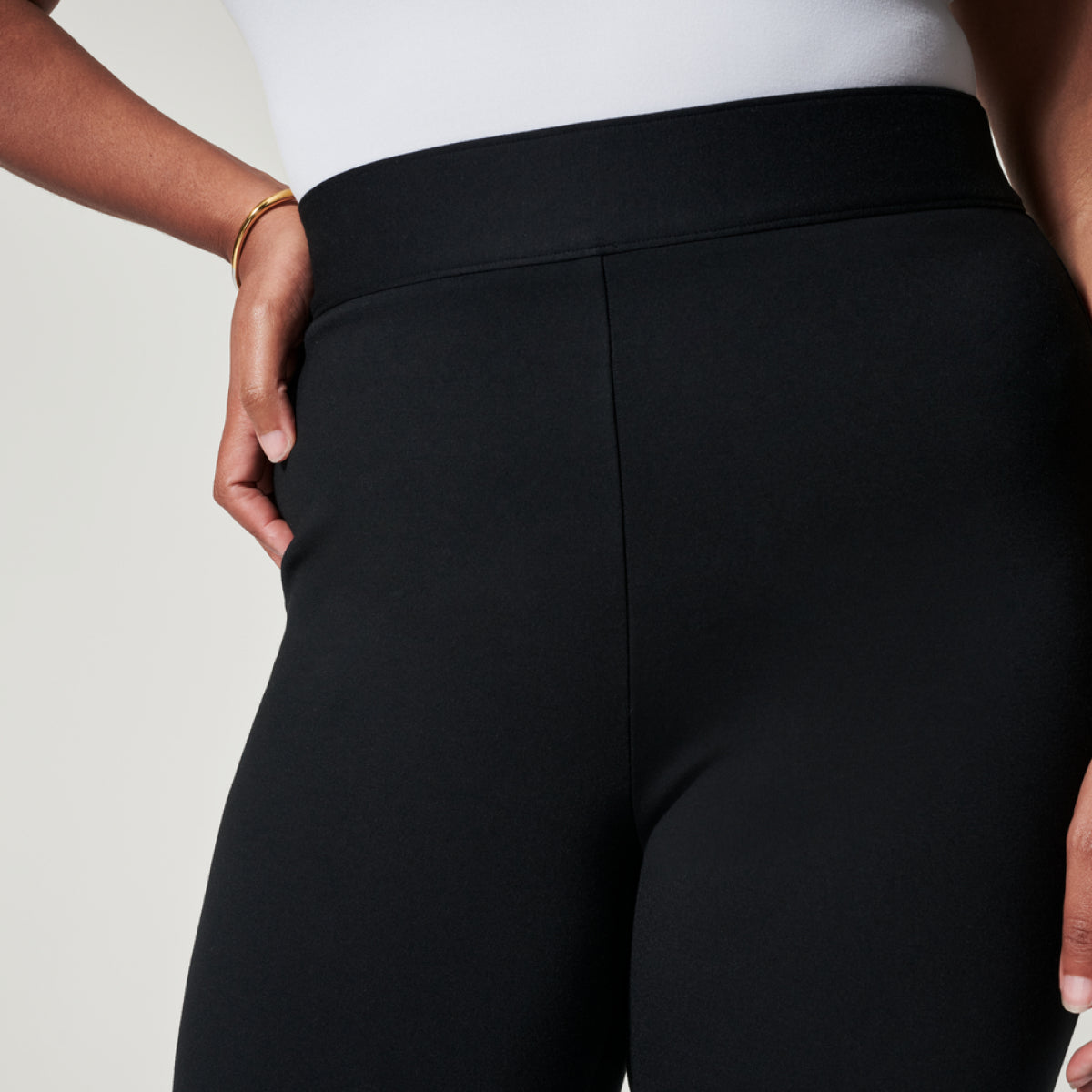 SPANX, Pants & Jumpsuits, Spanx The Perfect Front Slit Legging Classic  Black 2584