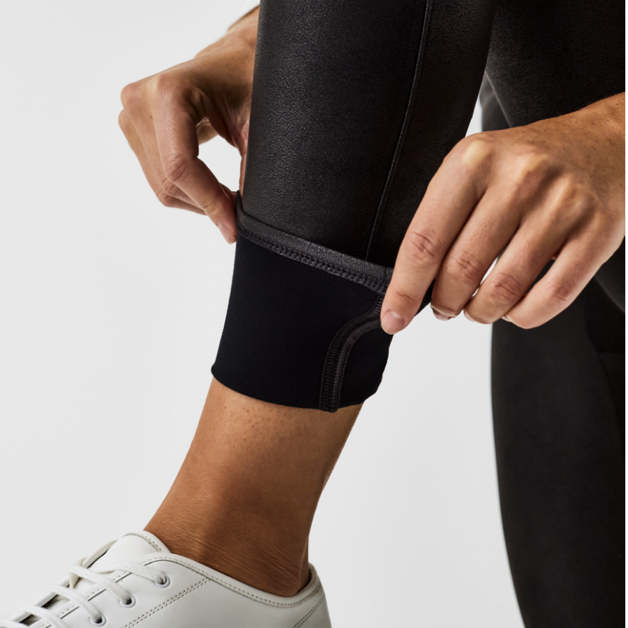 What to Throw On Right Now: Moto Leggings + Neoprene Sneaks - The