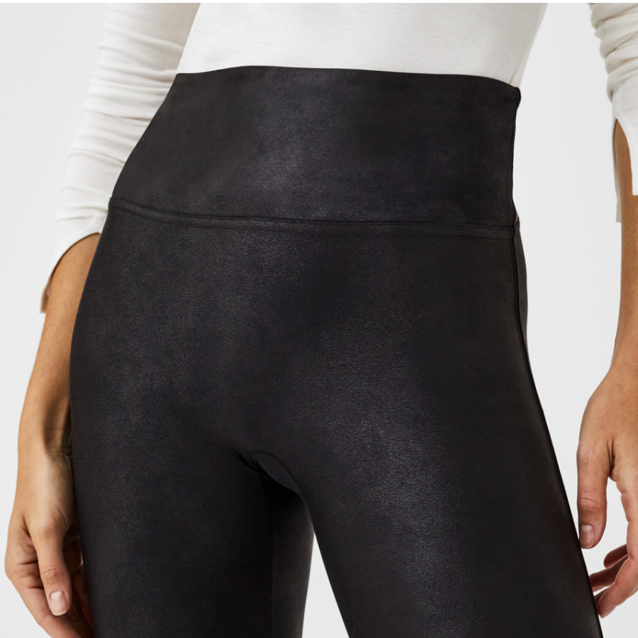 Faux Leather Fleece-Lined Leggings – Spanx