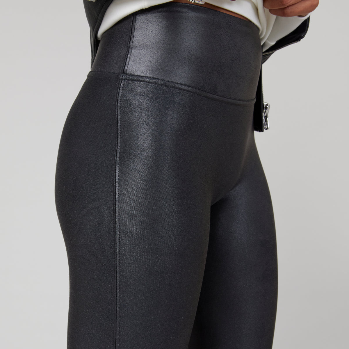 Faux Leather Spanx Leggings • Honey We're Home