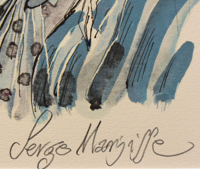 通販ストア サージ•マルジス リトグラフ パリジェンヌ 美術品 