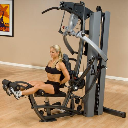 Body Solid Fusion 600 Adjustable Leg Extension Leg Curl