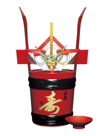 日本酒祝い酒の角樽