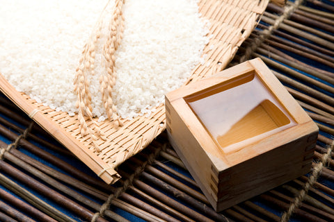 日本酒の純米酒と米