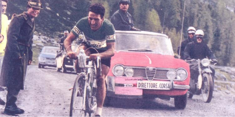 Vito Taccone, il camoscio d’Abruzzo, sulle strade del Giro d’Italia