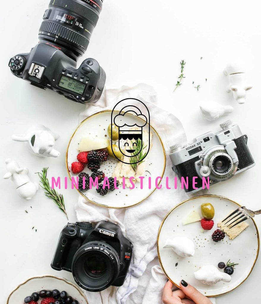 Aesthetic Simplicity: Minimalist Linen Styles for Food Blog Photography, minimalisticlinen