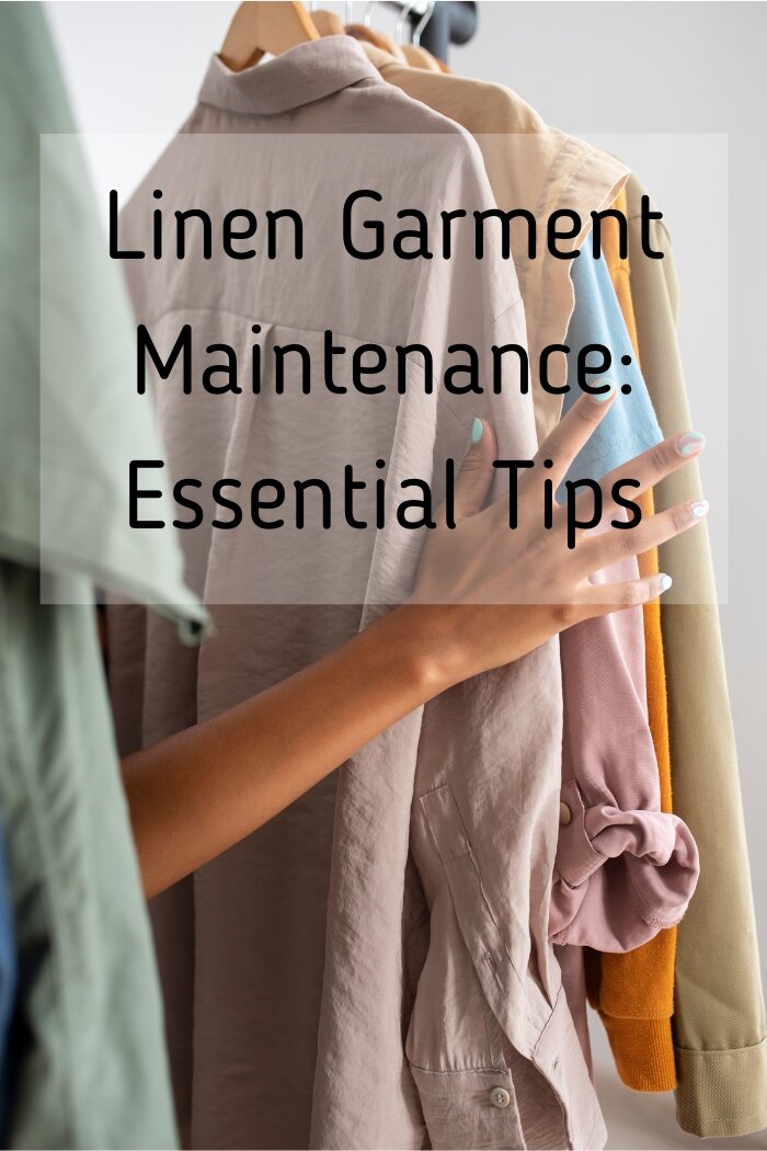 Linen clothing care guide