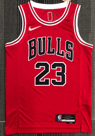 2022 Nueva Temporada 2 Estilos De La jersey Chicago Bulls 23 # JOR – Halftime