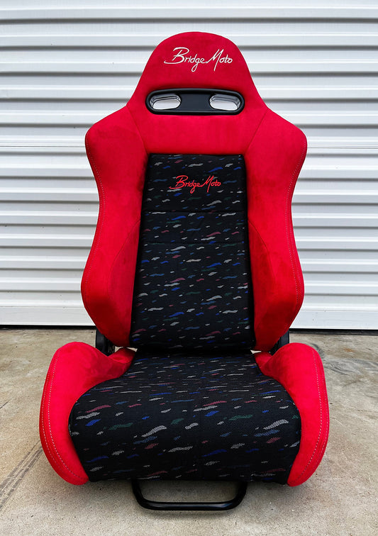 JDM RECARO SR3 Confetti Seats, 30th Anniversary Edition