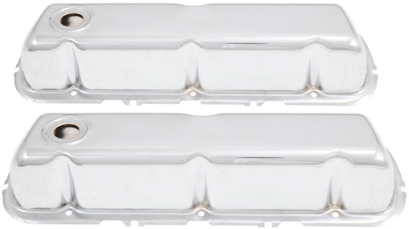 Spectre SB Ford Tall Ball Milled Valve Cover Set - Polished