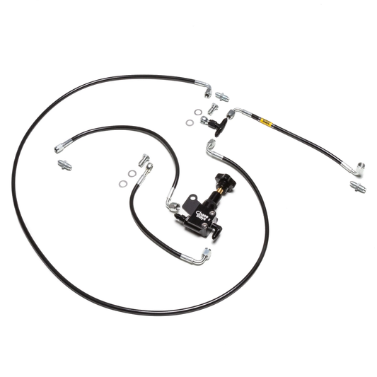 TT Racing -6 AN6 PTFE Black Swivel Fittings + Stainless Steel Fuel Line  Hose Kit 20FT PTFEAN6_KIT_DA