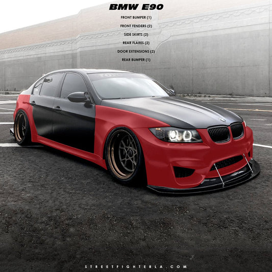 HARD Motorsport - BMW E90 Widebody Style Overfender Kit