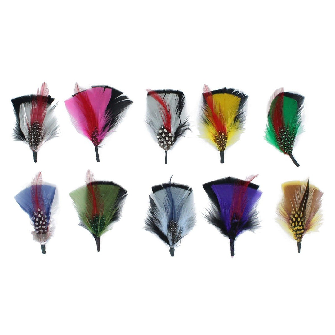 6 Pack Feathers - Hat Accessory – Hats in the Belfry