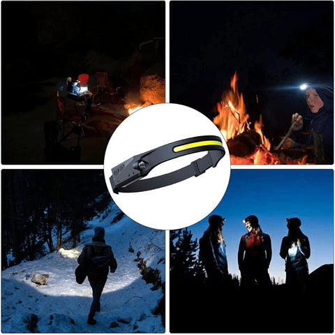 pakraunamas galvos prožektorius