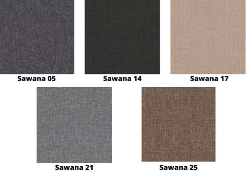 Próbnik tkanin Sawana dla produktu narożnik rozkładany z funkcją spania Scandik+